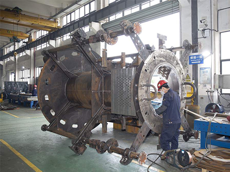 海优势电钢结构焊接