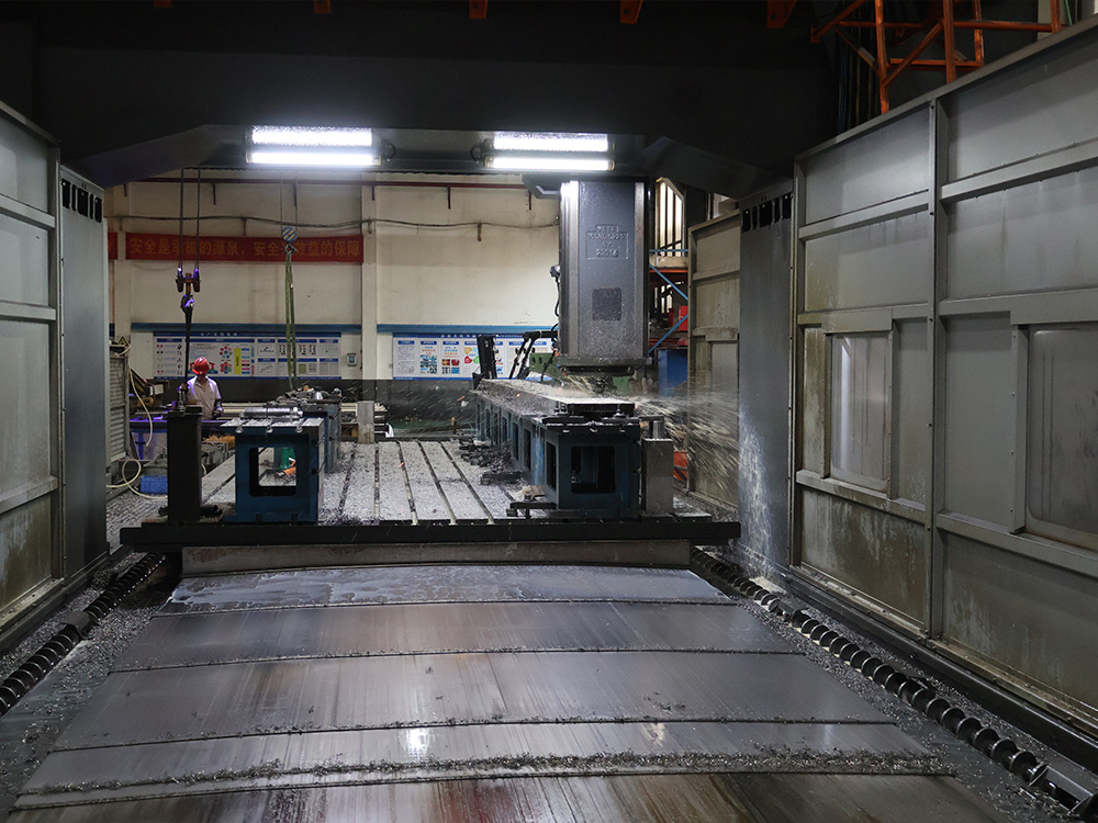 钢板铣面开槽加工