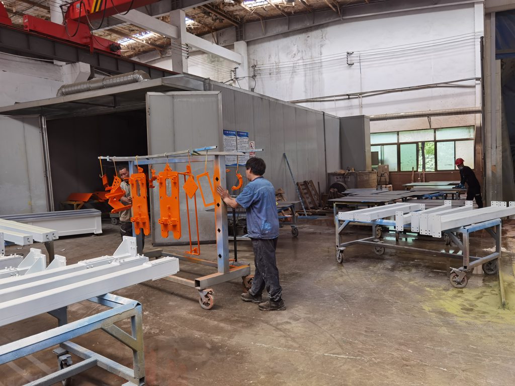 相城钢结构喷砂